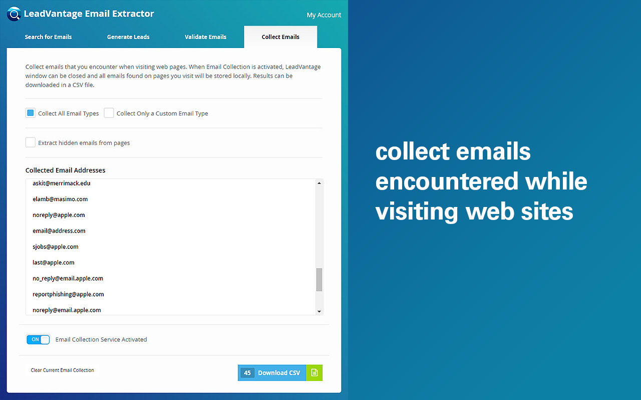 LeadVantage - Find, validate & collect emails Preview image 6