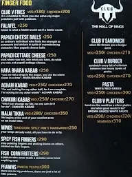 Zero Degree Lounge And Restaurant menu 3