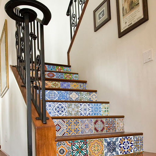 Title 1, Self-adhesive stairs stickers