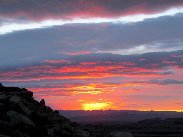 Sunrise closeup