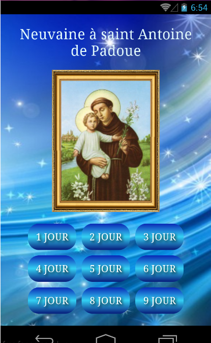 Neuvaine à Antoine de Padoue Screen 1