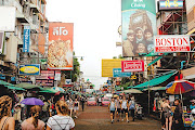 Khaosan Road has long been known as Bangkok's 'backpacker central'. 