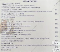 Udaipuri  Udaipur menu 2