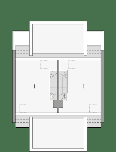 Fenix - dwulokalowy LLL - Rzut poddasza