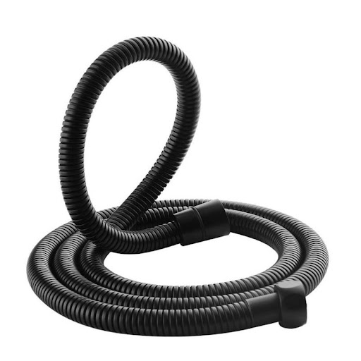 Title 4, Black Stainless Steel Ordinary Soft Shower Hose...