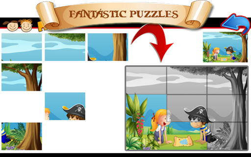 Pirates Puzzle Games for Kids