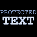 Dark Theme for Protected Text