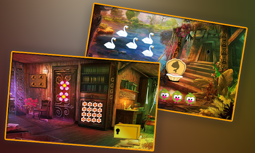 Funny Hunter Rescue Best Escape Game-273