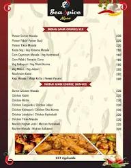 Sea Spice menu 8