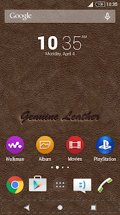 Download Brown-Leather Theme APK