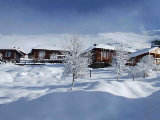 The famous Tiffindell Ski Resort, Barkley East