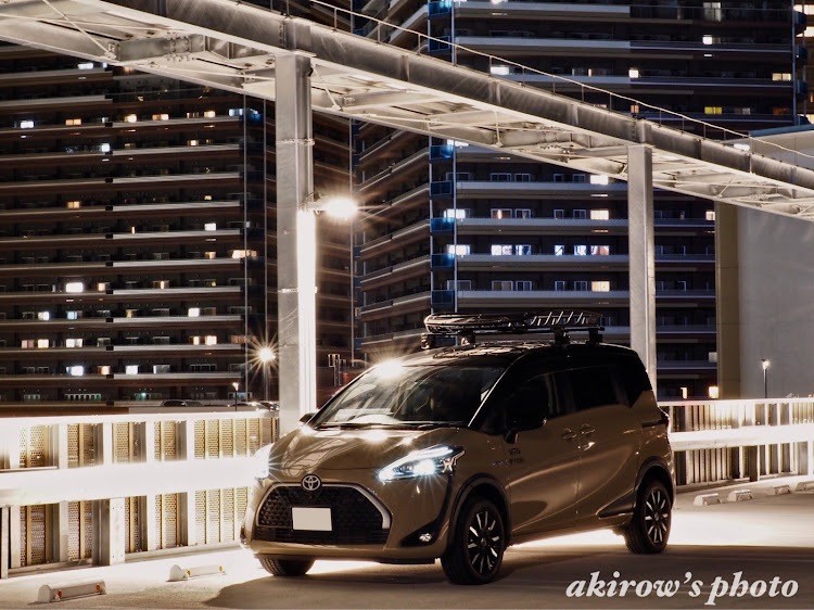 シエンタのシエンタリフトアップ・NEWカメラ・discover＿ct・夏休み・オトナのYOASOBIに関するカスタム事例の投稿画像1枚目