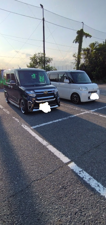 タントのZoomダウンサス・7月もよろしくお願いします・深谷市　オートステーション・プチコラボに関するカスタム事例の投稿画像1枚目