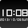 Boxy clock widget -Me Clock icon