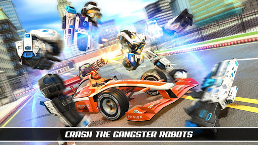 Formula Robot Car Game  Flying Car Robot Games