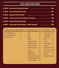 Pancake Station menu 1