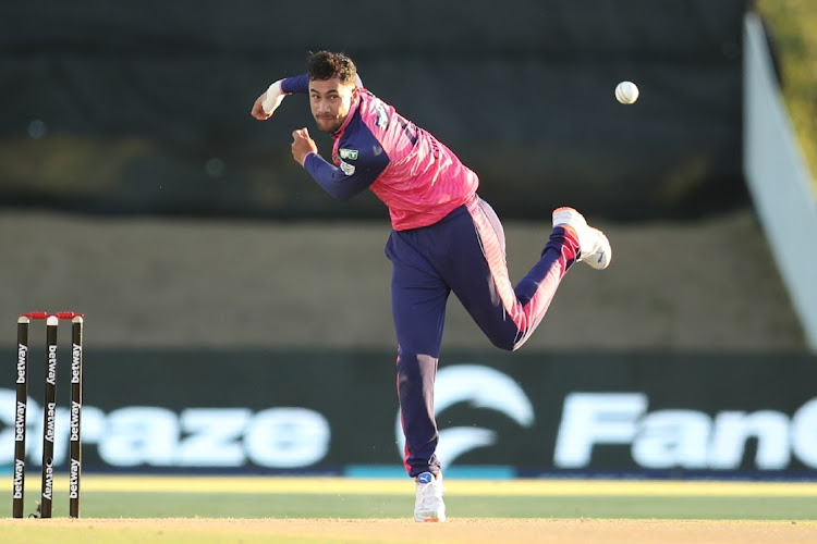 Bjorn Fortuin of the Paarl has been one of the SA20's top players and is among the lead wicket takers in the competition. Picture: SA20/SPORTZPICS/GALLO IMAGES