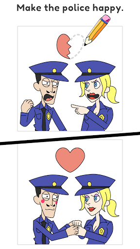 Screenshot Draw Happy Police - Draw Games