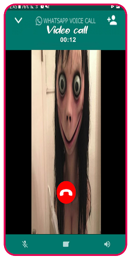 Screenshot Video Call From Momo Prank : S