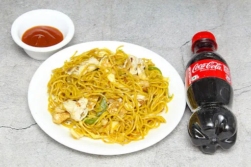 Egg Noodles & Cold Drink (250Ml)