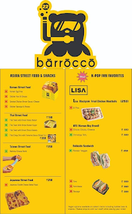 Barrocco 22 menu 2