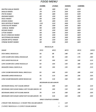 Rabdi Point menu 1