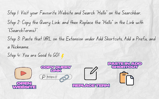 DashBoat - Search any site instantly—type a keyword before your query. Preview 2