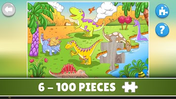 Dino Jigsaw Puzzle Adventure Screenshot