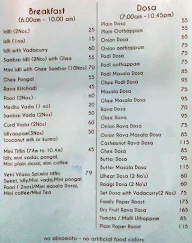 Vetri Vilaas menu 1