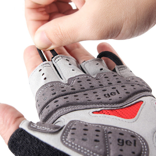 Title 3, Half Finger Bicycle Gloves for Men Women Gel Pa...