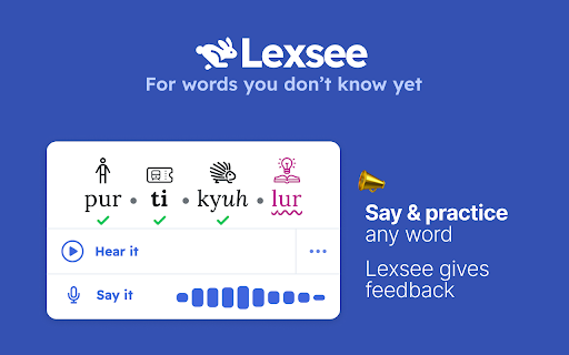 Lexsee - Dyslexia Reading Companion