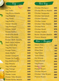 CST Delicious Food menu 1