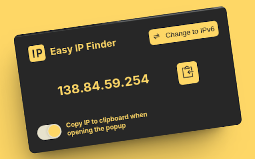 Easy IP Finder