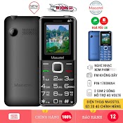 Điện Thoại Masstel Izi 20 4G, Izi 10 - Loa To, Pin Trâu, 2 Sim 2 Sóng, Hỗ Trợ 4G Volte, Đèn Pin Sáng, Giá Rẻ [Chính Hãng]