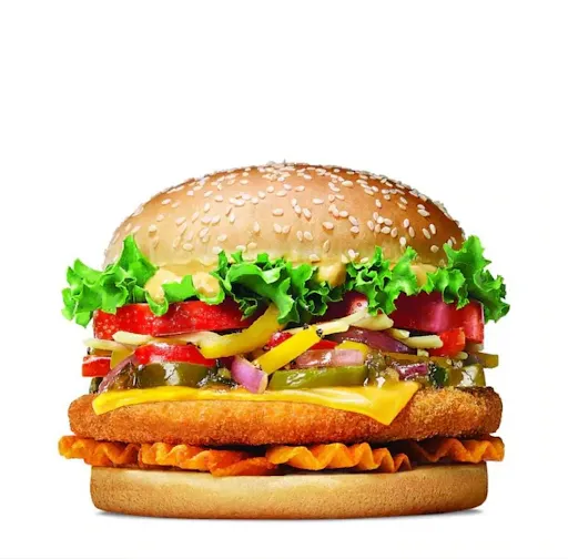 Classic Chicken With Cheese Burger