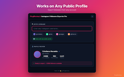 Instagram Followers Exporter Pro - Influencer Email Finder screenshot 3