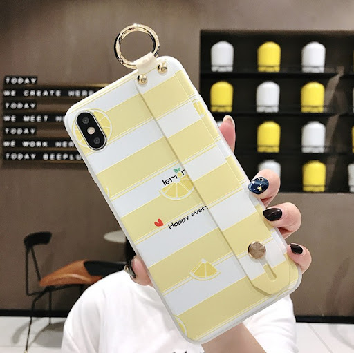 Title 2, Silicone Wristband Refreshing Stand Phone Case ...