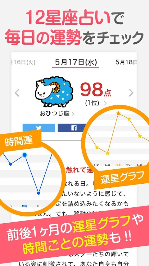 Yahoo!占い：無料の恋愛相性・当たる星占い・タロット占いのおすすめ画像4