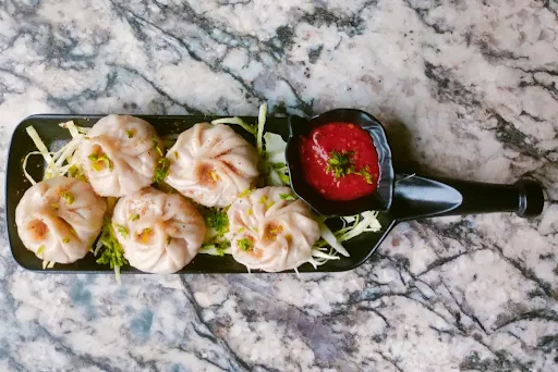 Veg Steamed Momos [5 Pieces]