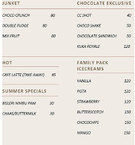 Cafe Creme menu 5