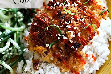 Panko Crusted Sriracha Cod
