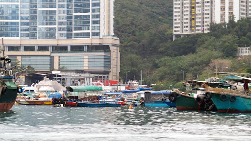 Sampan Boat Tour Hong Kong China 2016