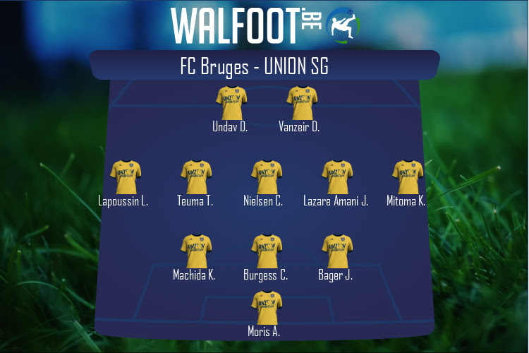 Composition Union SG | FC Bruges - Union SG (11/05/2022)