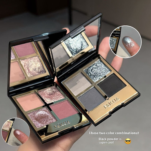 Title 1, Four Colors Eye Shadow Powder Brown Earth Color...
