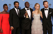 The cast and director of the movie 12 years a slave