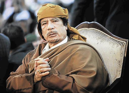 A reader insists that Muammar Gaddafi's dictatorship has enriched the people of Libya Picture: REUTERS