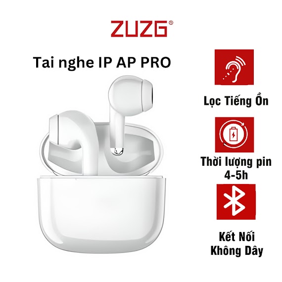 Tai Nghe Bluetooth Nhét Tai Chống Ồn Chính Hãng Zuzg V1