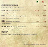 Big Cup Cafe menu 3