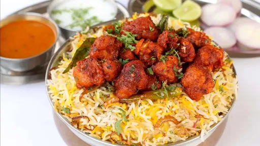 Fried Chicken Biryani