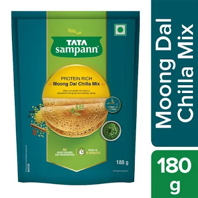 Tata Sampann Chilla Mix - Moong Dal - 180 g